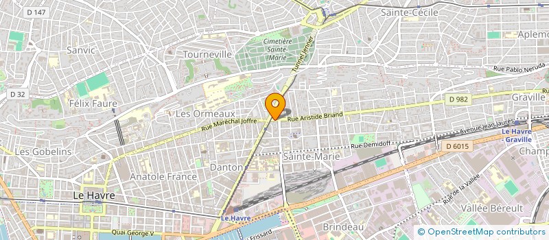 localisation de l'entreprise WISSAM à LE HAVRE