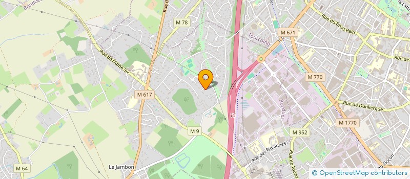 localisation de l'entreprise WISSANT -DUNE D'AVAL  BONDUES