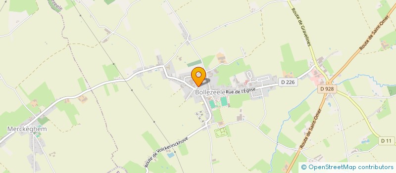 localisation de l'entreprise WISSANT JFSAG à VOLCKERINCKHOVE