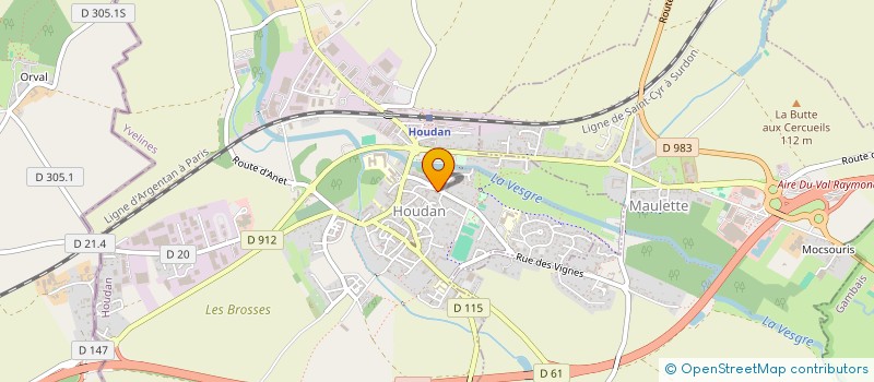 localisation de l'entreprise WISSE'S LINE  HOUDAN