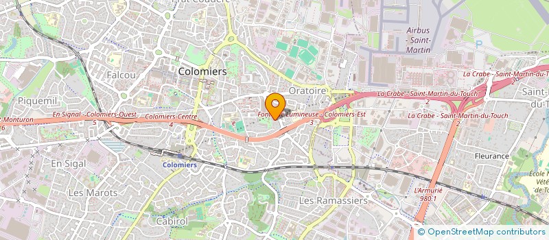 localisation de l'entreprise WISSEM à COLOMIERS