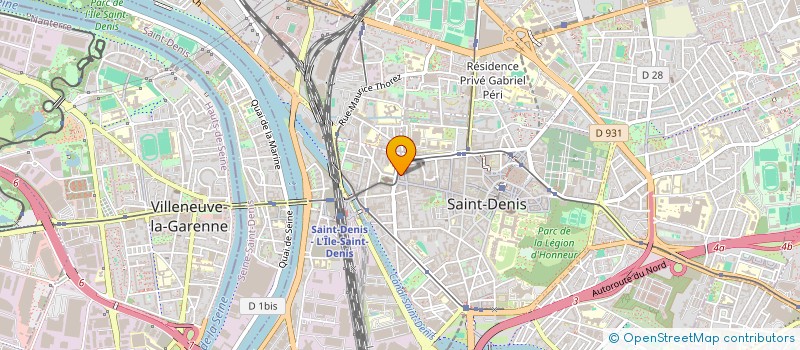 localisation de l'entreprise WISSEM TRANSPORT à SAINT-DENIS