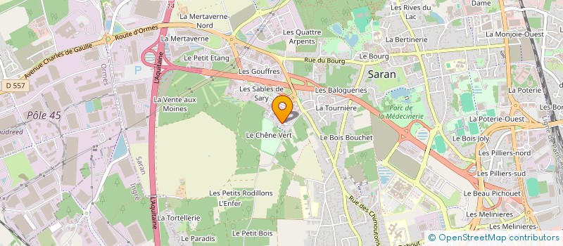 localisation de l'entreprise WISSEN à SARAN