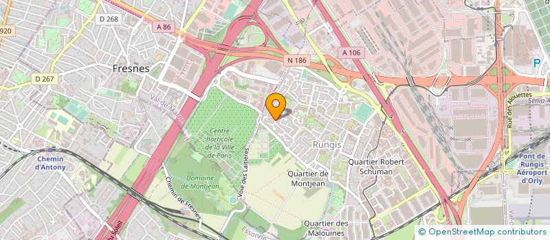 localisation de l'entreprise WISSOUS INVESTISSEMENT IMMOBILIERS à RUNGIS
