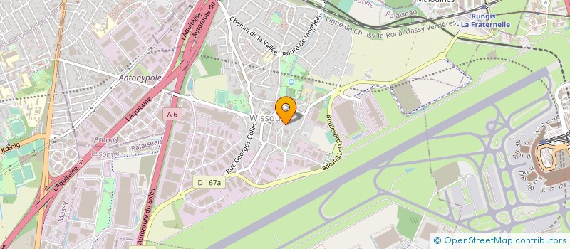 localisation de l'entreprise WISSOUS TDSE à WISSOUS