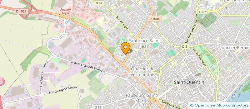 localisation de l'entreprise WISSTOCKS à SAINT-QUENTIN