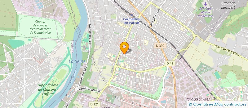 localisation de l'entreprise WISTFUL ART  CORMEILLES-EN-PARISIS