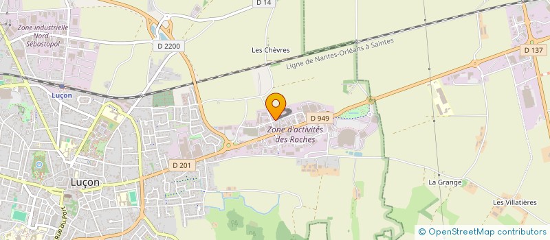 localisation de l'entreprise WISTORIA  LUCON