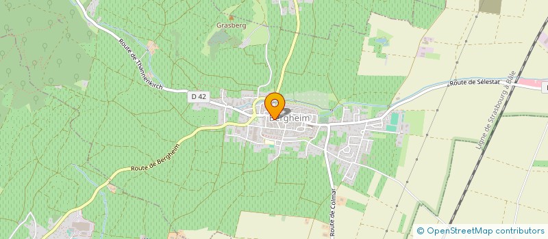 localisation de l'entreprise WISTUB DU SOMMELIER à BERGHEIM