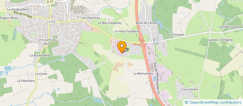 localisation de l'entreprise WISUCAM ELECTRONIQUE SERVICES  BOURGBARRE