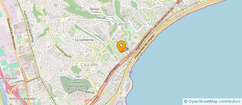 localisation de l'entreprise WIT à NICE