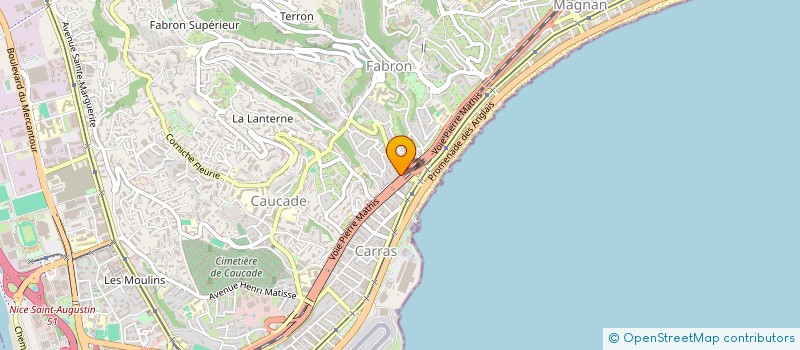 localisation de l'entreprise WIT TOGETHER à NICE