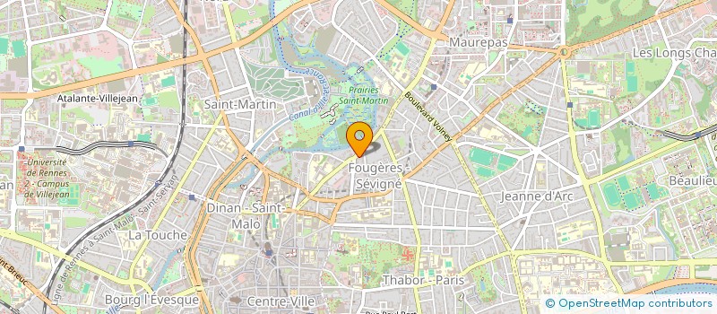 localisation de l'entreprise WITCH PRODUCTION à RENNES