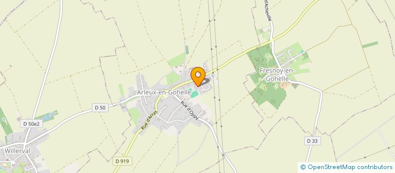 localisation de l'entreprise WITEK JEAN ET MALOVRY GERMAIN  ARLEUX-EN-GOHELLE
