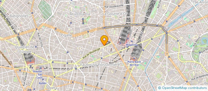 localisation de l'entreprise WITH US à BAGNOLET