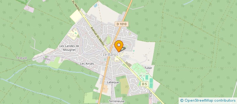 localisation de l'entreprise WITH YOU  LE BARP