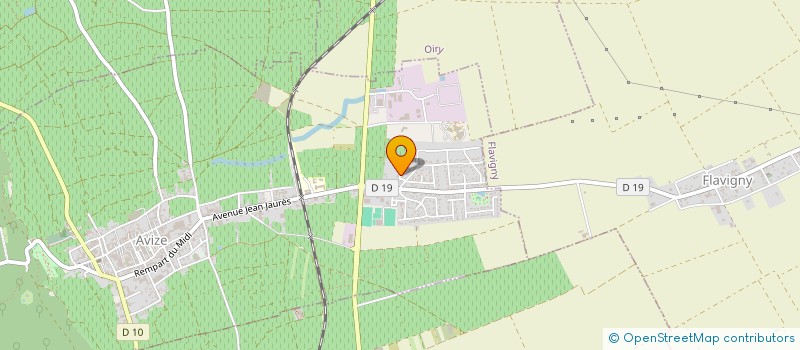 localisation de l'entreprise WITHLEY  AVIZE