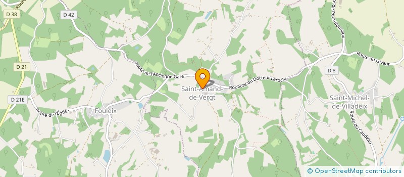 localisation de l'entreprise WITNESS MANAGEMENT INVESTMENT CONSULTING  VAL DE LOUYRE ET CAUDEAU