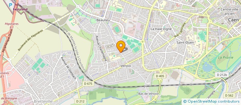 localisation de l'entreprise WITOLU  CAEN