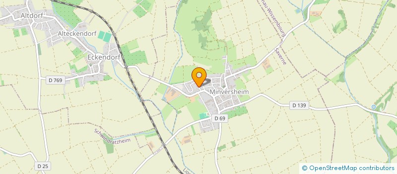 localisation de l'entreprise WITTENHEIM 20  MINVERSHEIM