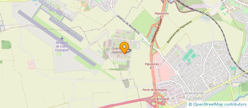 localisation de l'entreprise WITTEZAELE INVEST  BRETTEVILLE-SUR-ODON