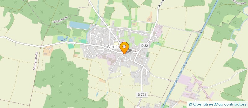 localisation de l'entreprise WITTI-SHOP  WITTISHEIM