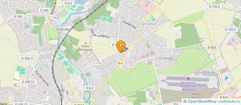 localisation de l'entreprise WITTIRENOV à CHAMPHOL