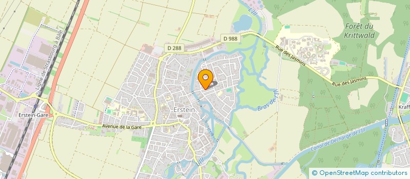 localisation de l'entreprise WITTMANN  ERSTEIN