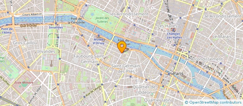 localisation de l'entreprise WITTMANN ANTIQUITES  PARIS