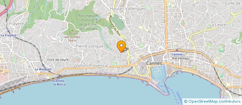 localisation de l'entreprise WITTSON FRANCE à CANNES