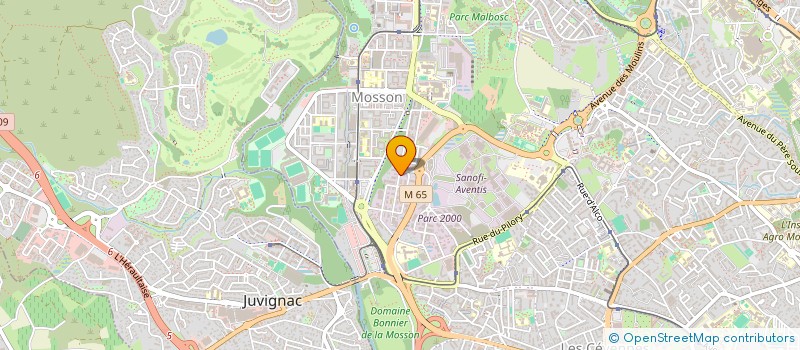 localisation de l'entreprise WITY à MONTPELLIER