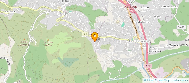 localisation de l'entreprise WIVE  LE BEAUSSET