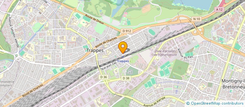localisation de l'entreprise WIWA à TRAPPES
