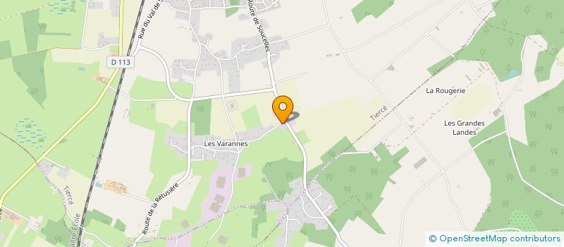 localisation de l'entreprise WIWI à TIERCE