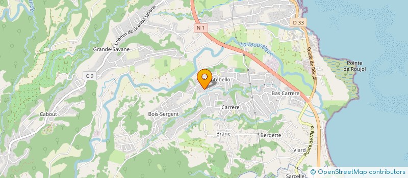 localisation de l'entreprise WIWI CONCEPT  PETIT-BOURG