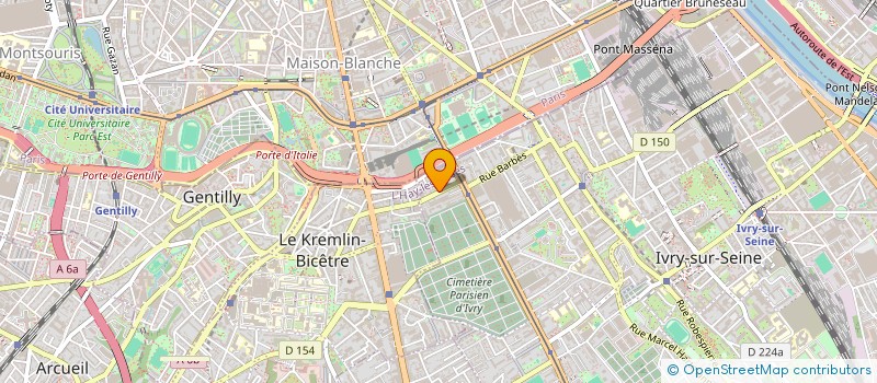 localisation de l'entreprise WIWI CONSTRUCTION  IVRY-SUR-SEINE