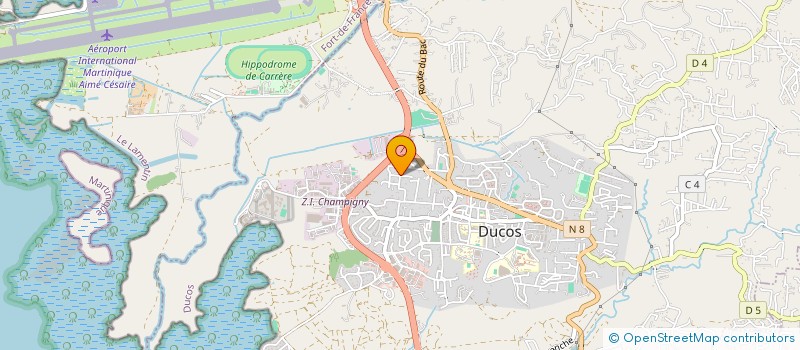 localisation de l'entreprise WIWI LOC à DUCOS