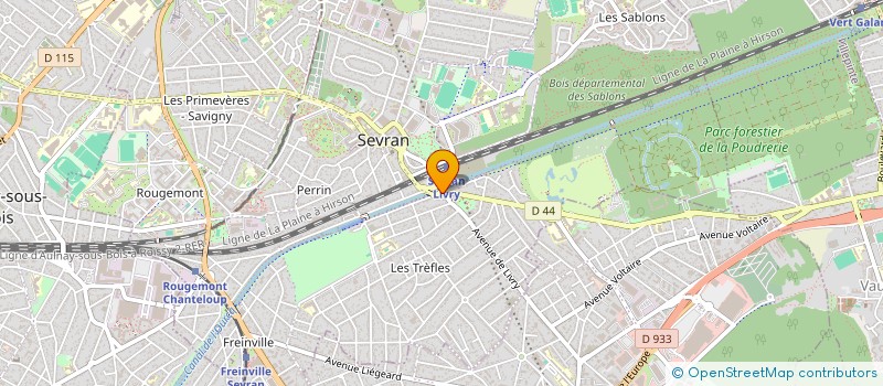 localisation de l'entreprise WIXICOM à SEVRAN