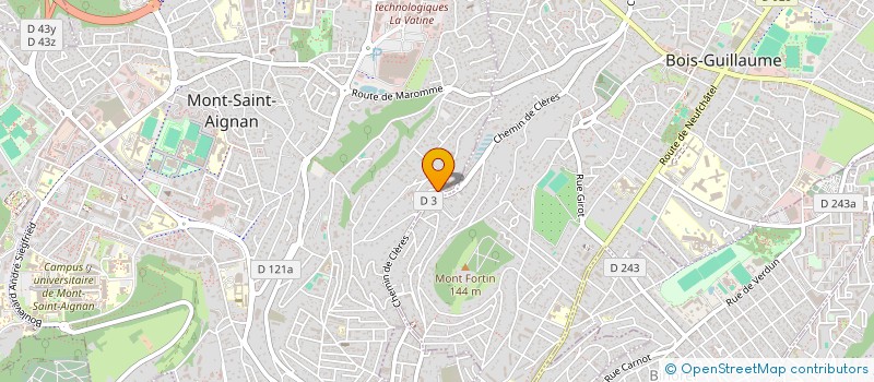 localisation de l'entreprise WIXIHUB à MONT-SAINT-AIGNAN