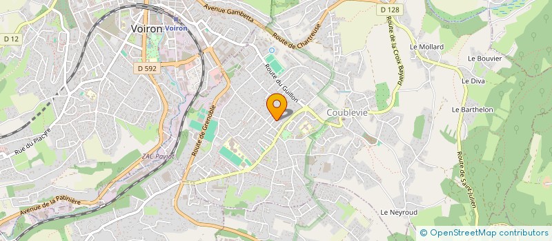 localisation de l'entreprise WIZ-IT  COUBLEVIE