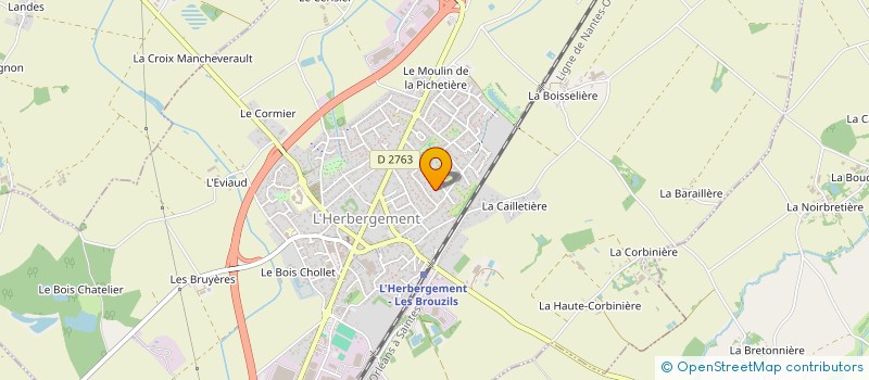 localisation de l'entreprise WIZALINK  L'HERBERGEMENT