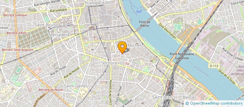 localisation de l'entreprise WIZARD-DATA à BORDEAUX