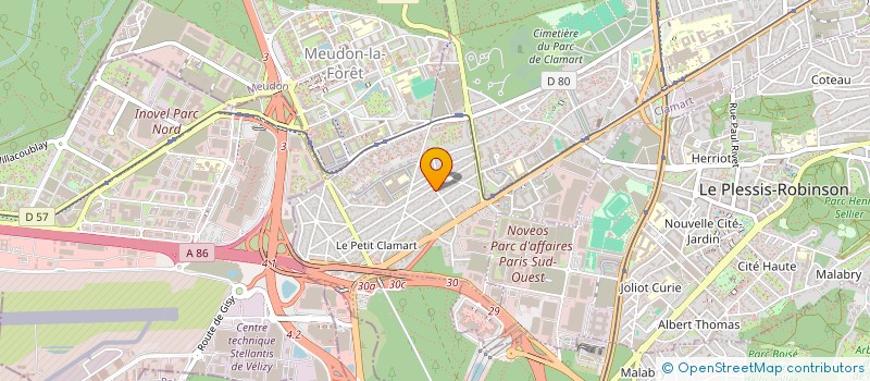 localisation de l'entreprise WIZART STUDIO à CLAMART