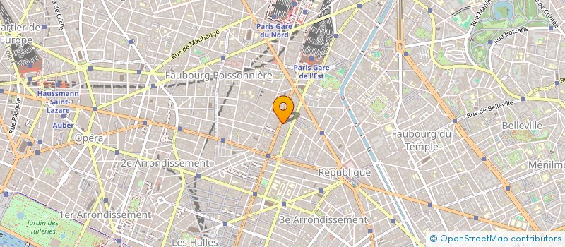 localisation de l'entreprise WIZDEO à PARIS