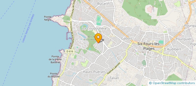 localisation de l'entreprise WIZGAMES à SIX-FOURS-LES-PLAGES