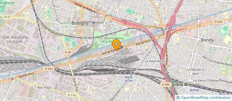 localisation de l'entreprise WIZGROUP à NOISY-LE-SEC
