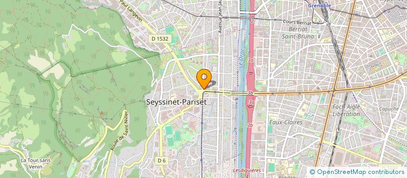 localisation de l'entreprise WIZIOU à SEYSSINET-PARISET