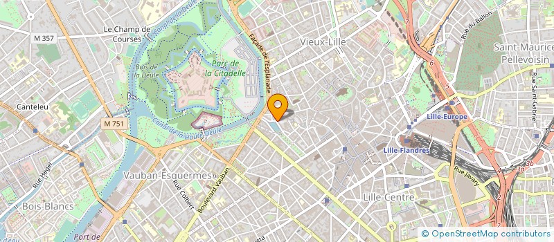 localisation de l'entreprise WIZIU CDM à LILLE