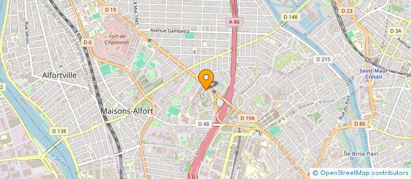 localisation de l'entreprise WIZMAN PERNET à MAISONS-ALFORT