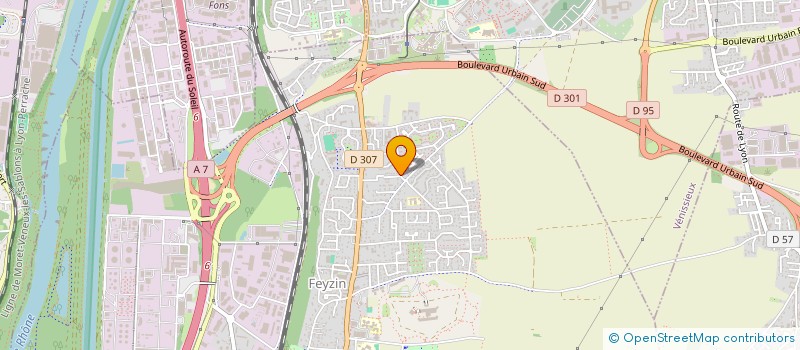 localisation de l'entreprise WIZONE à FEYZIN